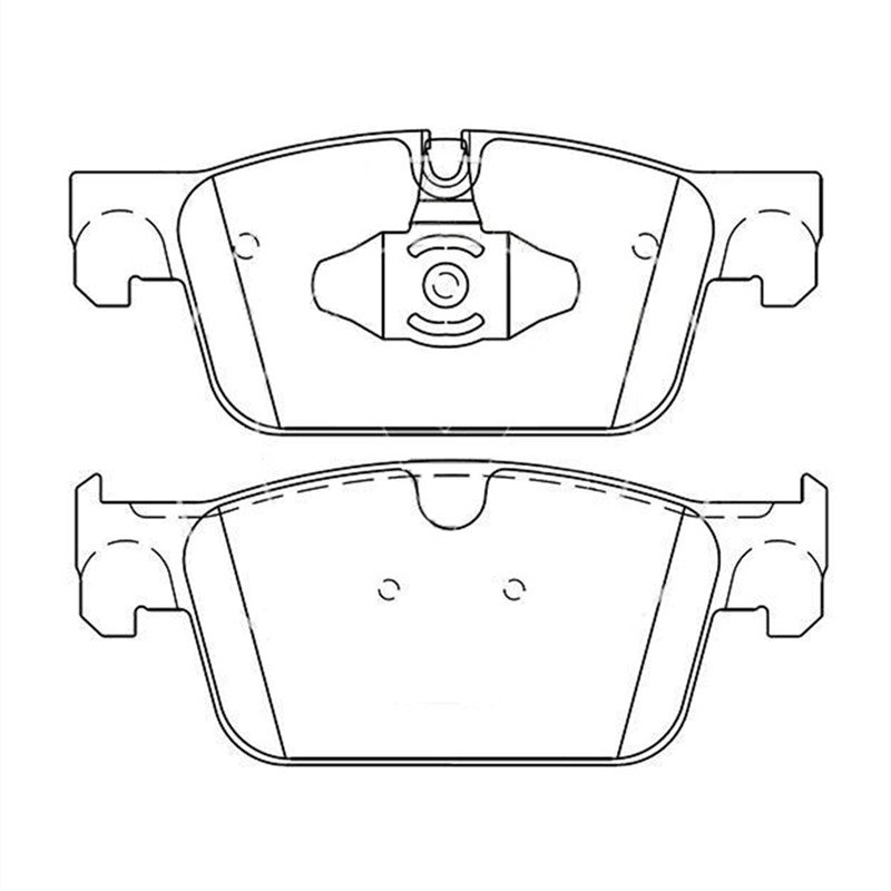 D1924 OE 31658359 Front Brake Pads Fit for VOLVO S90 V90 XC60
